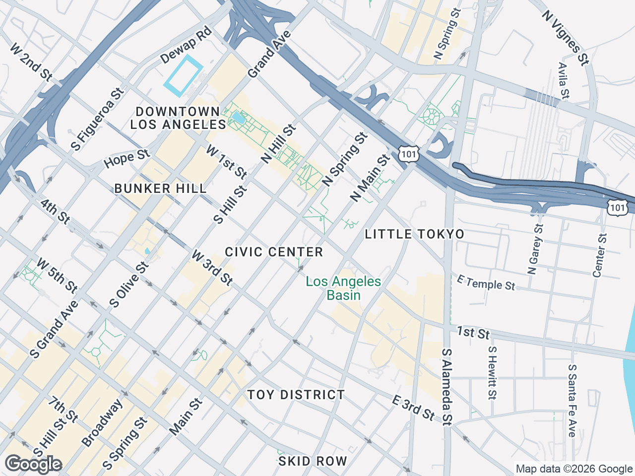 Sample retail map built in CRE Retail Maps